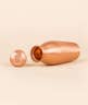 Copper Water Bottle Engraved with Yogeshwaraya Chant, 450 ml