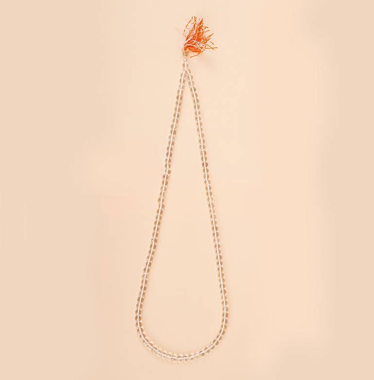 Sphatik Mala (Quartz Stones(6.6 - 7.5mm))