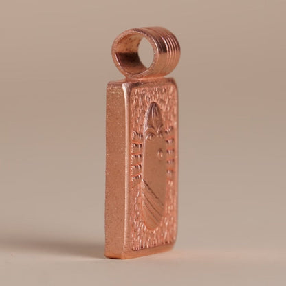 Linga Bhairavi Copper Pendant - Large