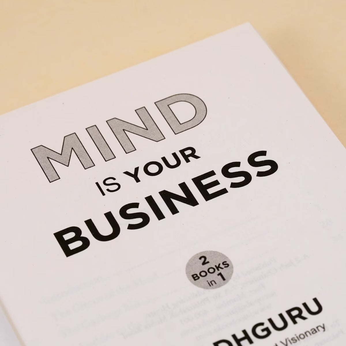 Body The Greatest Gadget / Mind Is Your Business