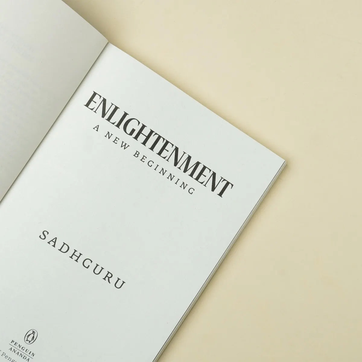 Enlightenment : A New Beginning (English)