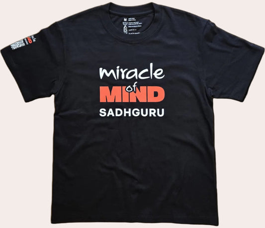 Miracle of Mind T-shirt (Black)