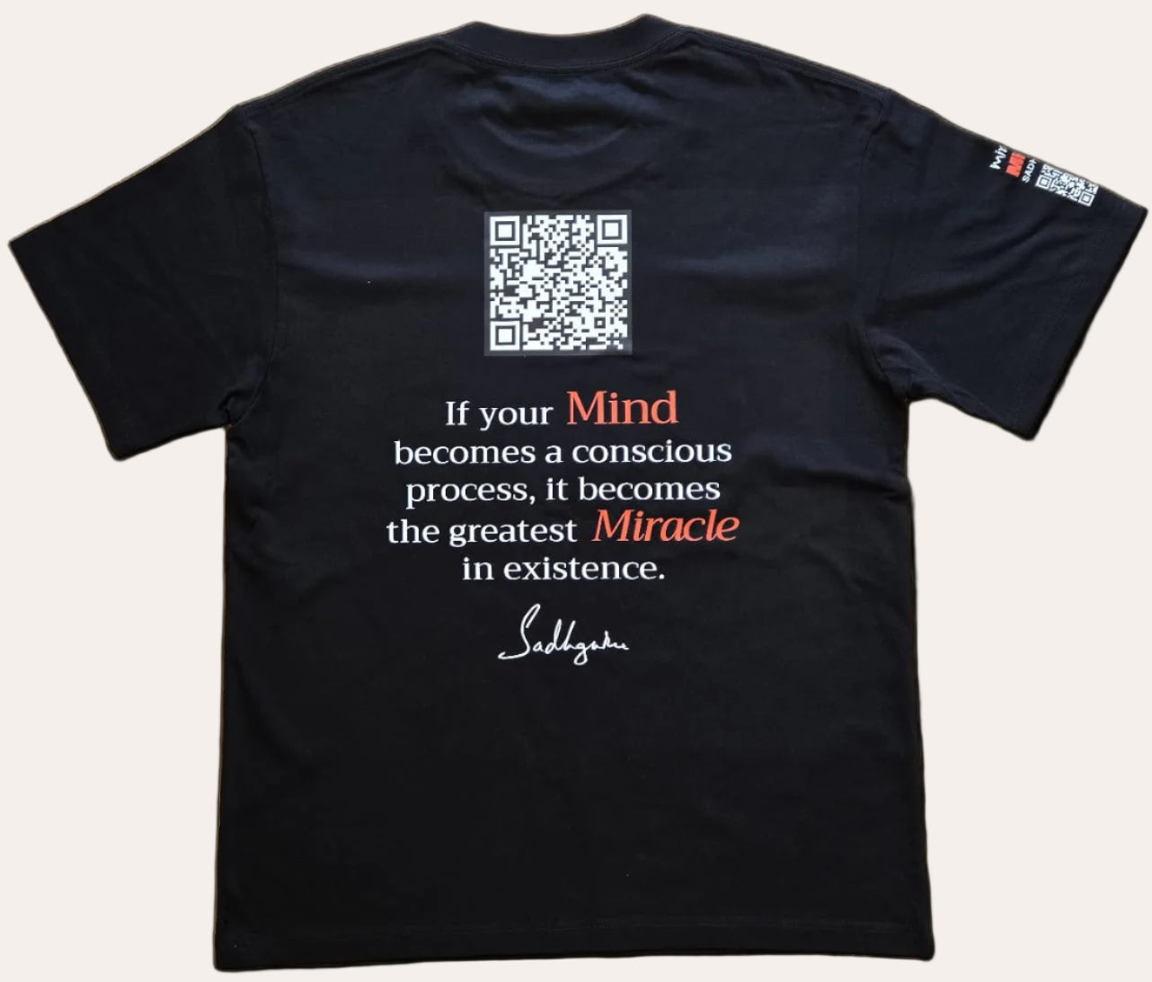 Miracle of Mind T-shirt (Black)