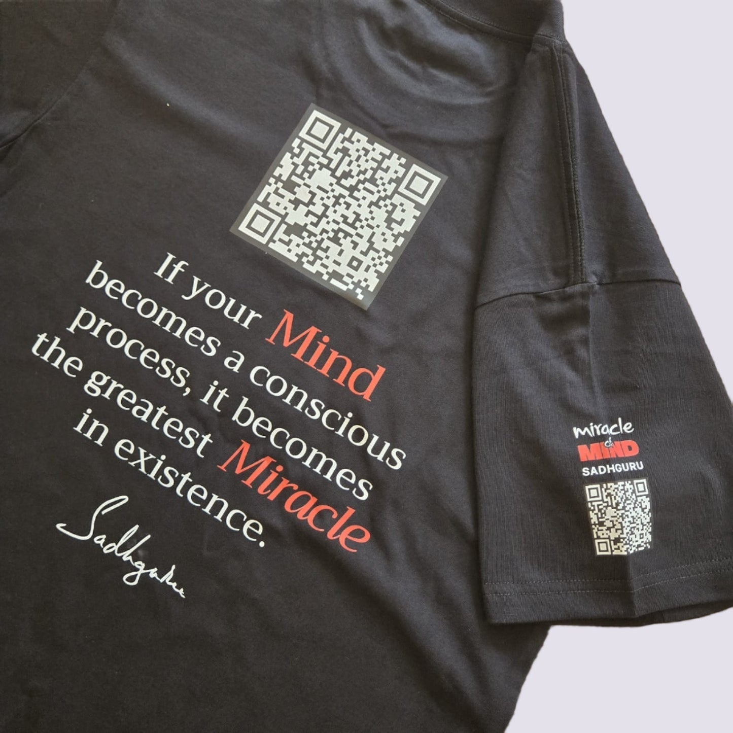 Miracle of Mind T-shirt (Black)