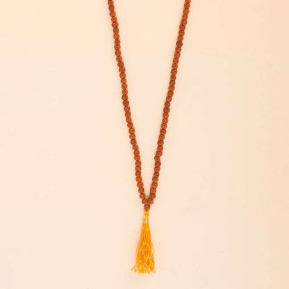 Authentic Isha Panchamukhi (five-faced) Rudraksha Mala. Your cocoon of energy (5 mm)