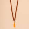 Authentic Isha Panchamukhi (five-faced) Rudraksha Mala. Energized at Dhyanalinga. Your cocoon of energy (7 mm)