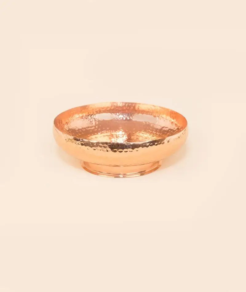 Hammered Copper Uruli - Medium