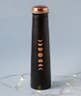 Mystic Moon Copper Bottle- Black. For storing and drinking water. A festive gift for home and office.