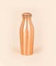 Copper Water Bottle Engraved with Yogeshwaraya Chant, 450 ml