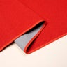Cotton Rug Yoga Mat Back Rubberized - Red