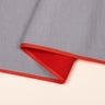 Cotton Rug Yoga Mat Back Rubberized - Red