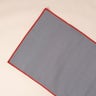Cotton Rug Yoga Mat Back Rubberized - Red