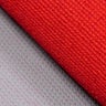 Cotton Rug Yoga Mat Back Rubberized - Red